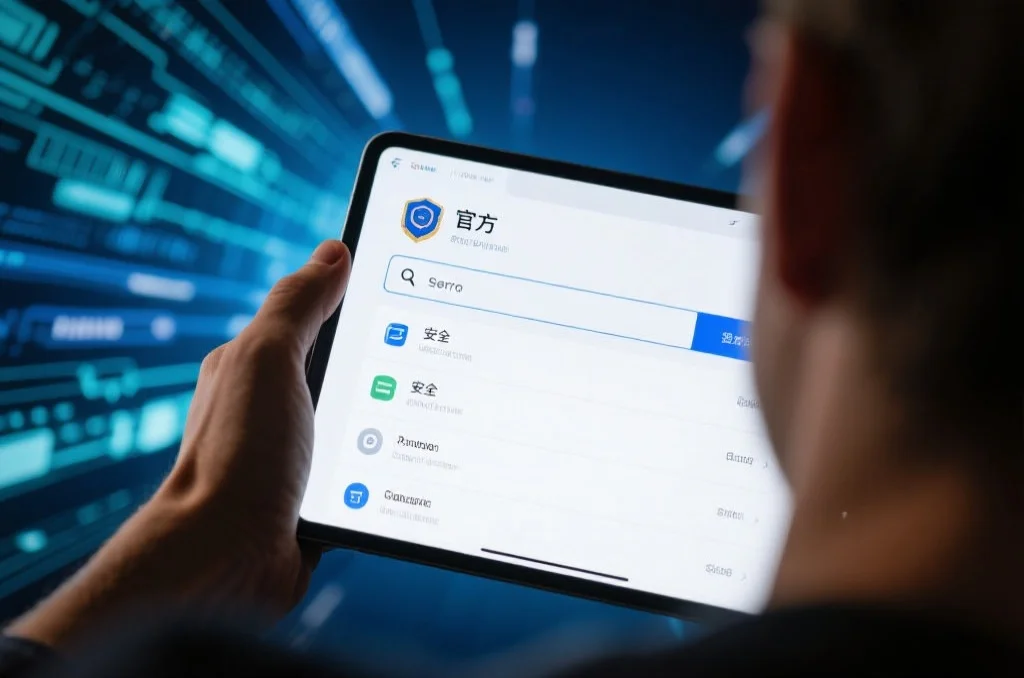 通过搜索引擎查找官方信息